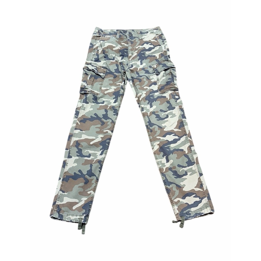 American‎ Eagle Flex Chino Cargo Pants Slim Mens 30x31* Camo